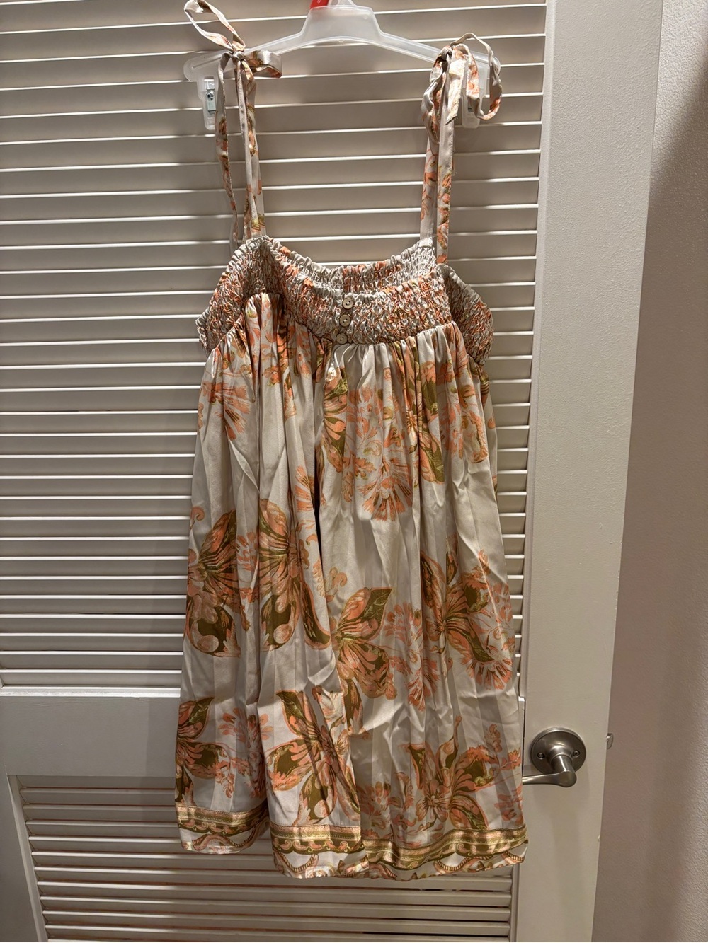 Flowy Floral Tie-Shoulder Romper